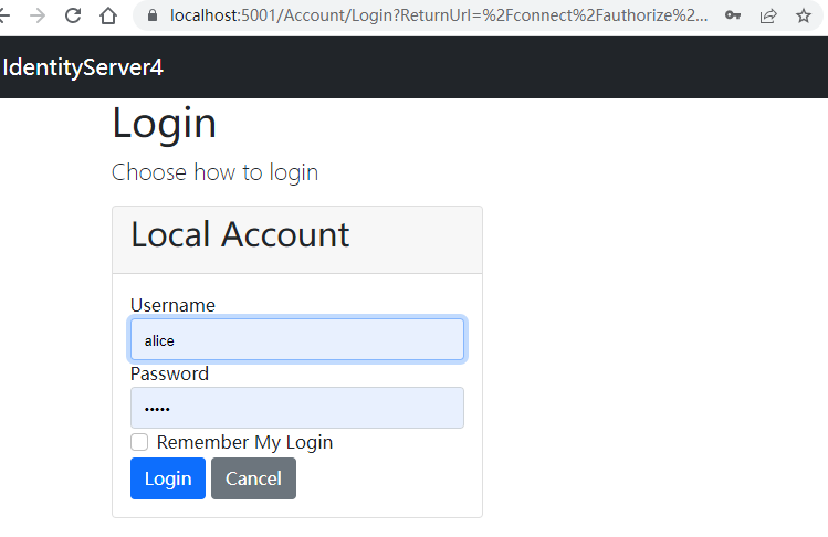 [原創(chuàng)] IdentityServer4權限控制---使用 ASP.NET Core 的交互式應用程序（四）